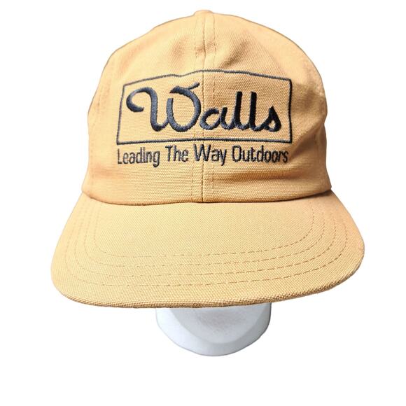VINTAGE WALLS OUTDOOR HUNTING HAT BALL CAP MENS SIZE LARGE NECK/EAR FLAP USA - Picture 1 of 14